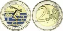 Grèce 2 Euros - JO Athènes 2004 - Colorisée - 2004