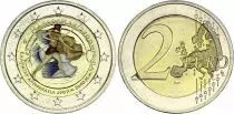 Grèce 2 Euros - Marathon - Colorisée - 2010