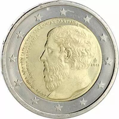 Gr�ce 2 Euros Comm�mo. GRECE 2013 - Acad�mie de Platon