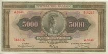 Grèce 5000 Drachms Athéna - Griffon 1932