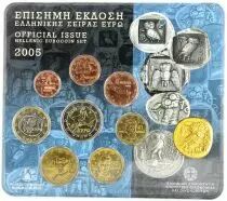 Gr&egrave;ce Coffret BU Euro 2005 - Gr&egrave;ce
