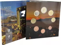 Gr&egrave;ce Coffret BU Euro GRECE 2021 - Naxos