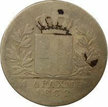 Gr&egrave;ce Othon I - Drachme Argent - 1832 Munich