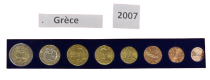 Grèce Série Euros 2007 Grèce - 8 monnaies