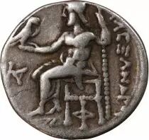 Grecia (Ionie) In the name of Alexander III - Silver Drachm - 310 / 301 BC Colophon