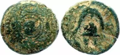 Grecia (Macedonia) Antiochos II - Double Unit� - 261 / 246 Av JC Sardes Contremarqu�