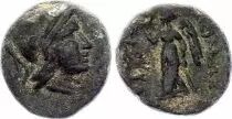 Grecia (Regno Seleucide) Antiochos II - Double Unit&eacute; - 261 / 246 Av JC Sardes Contremarqu&eacute;