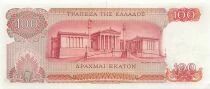 Grecia 100 Drachmai - 1967 - P.196b