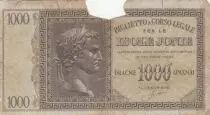 Grecia 1000 Drachmai Caesar head - Isole Jonie - Good - P.M.17