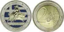 Grecia 2 Euros - First map - Colorised - 2003
