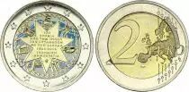 Grecia 2 Euros - Unification of the Ionian islands - Colorised - 2014