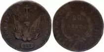 Grecia 20 Lepta Phenix - 1831