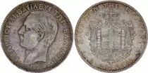 Grecia 5 Drachms George I - Arms 1876 A Paris  - Silver - VF