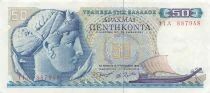 Grecia 50 Drachmai - 1964 - P.195
