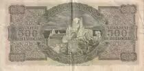 Grecia 500 Drachms - Byzantin coin - Church - 1950 - P.325a