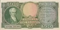 Grecia 500 Drachms - Capodistrias - University of d\'Athens - ND (1945) - P.171