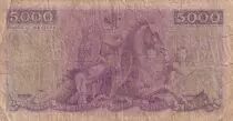 Grecia 5000 Drachms - Woman and child - Mythical horse - ND (1947) - P.177