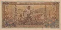 Grecia 5000 Drachms - Workers - Farmers - 1942 - XF - P.119