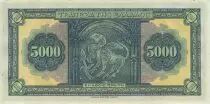 Grecia 5000 Drachms Athena, griffin - 1932