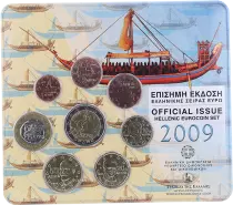Grecia BU Euro 2009 box set