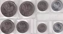 Grecia Set of 8 Coins - 1967-1973