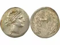 Greece (Aeolis) Cyme - Silver Tetradrachm, Kallias, 165-140 BC