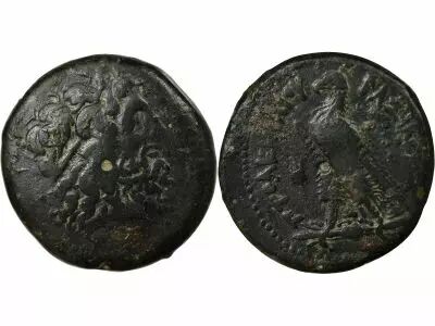 Greece (Egypt) Tetrobol - Ptolemaic Kingdom - Ptol�my IV - Lotus Blossom Serie - Paphos