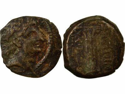 Greece (Seleucid Kingdom) Antiochos VIII - Bronze, with Tripod - 119 / 113 Av JC