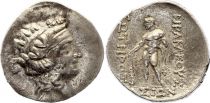 Greece (Thrace) Tetradrachm , Thasos, Dionysos & Herakles ( 168 - 148 BC)