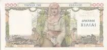Greece 1000 Drachms - Woman - Workers - 1935 - P.106