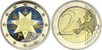 Greece 2 Euros - Unification of the Ionian islands - Colorised - 2014