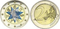 Greece 2 Euros - Unification of the Ionian islands - Colorised - 2014