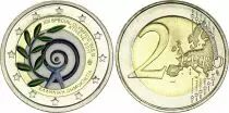 Greece 2 Euros - XIII Special Olympics Games W.S.G. Athens - Colorised - 2011