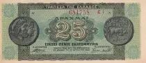 Greece 25000000 Drachmes - Coins  - 1944 -  P.130b