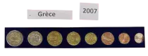 Greece Euros 2007 series Greece - 8 coins