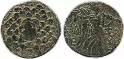 Greece T�trachalque, Nik� - Gorgone - Amisos (c. 190-90) - 1 ex