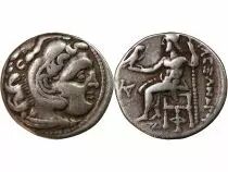 Griechenland ( Ionie) In the name of Alexander III - Silver Drachm - 310 / 301 BC Colophon