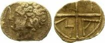 Griechenland (Gallien) Obole of Marseille,  Head of Lacydon to the left - MA (c.121-82)