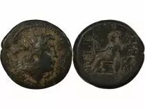 Griechenland (Kilikien) Ae - Cilicia, Soli - Pseudo-Autonomous Issue - Countermarked
