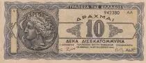 Griechenland 10 billions of Drachmes - 1944 - XF - P.134b