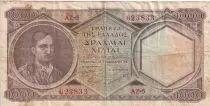 Griechenland 1000 Drachmes - Kolokotronis - Soldier- ND (1944) - P.172