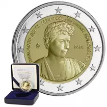 Griechenland 150 years of P&eacute;n&eacute;lope Delta - 2 Euros Comm&eacute;mo. UNC 2024