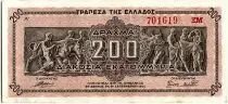 Griechenland 200 000 000 Drachmes - Brown  - 1944