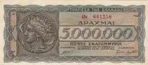 Griechenland 5 000 000 Drachmes 1944 - Athena