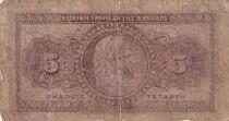 Griechenland 5 Drachmes - G. Stravros - 1923