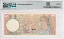 Griechenland 50 Drachms - Woman Farmer - Ceres - 1935 - PMG 66 EPQ