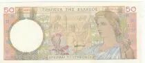 Griechenland 50 Drachms - Woman Farmer - Ceres - 1935 - Serial BT