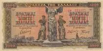 Griechenland 5000 Drachmes - Nike of Samothrace - 1942
