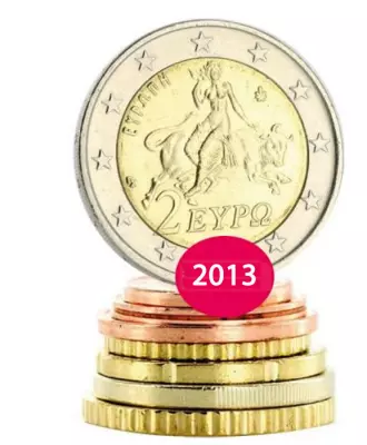 Griechenland Euros 2011 series - 8 coins