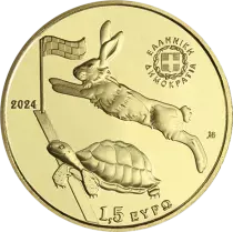 Griechenland La vis d\'Archim&egrave;de - 10 Euros 2024 Couleur